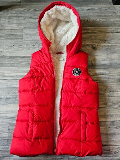 Zateplena vesta, abercrombie&fitch,xl