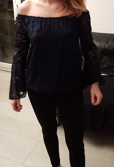 Blúzka s rozšírenými rukávmi, m