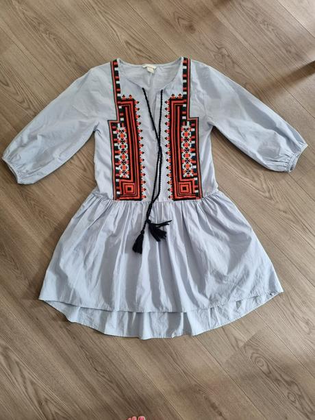 Košeľové šaty, h&m,36