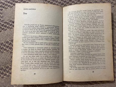 Krásna stará retro kniha tarzanove šelmy 1969,