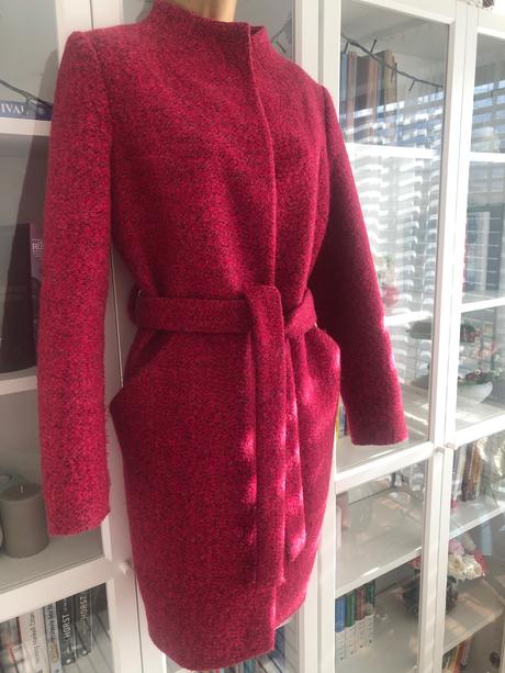 Vlnený kabát zartex, s