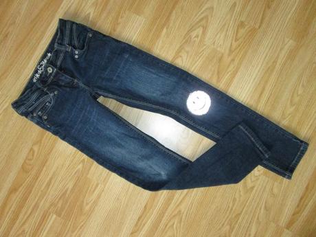 Dievčenské rifličky, c&a,140