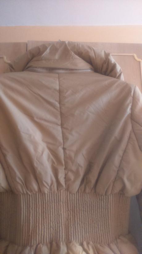 Béžová zimná  bunda, l