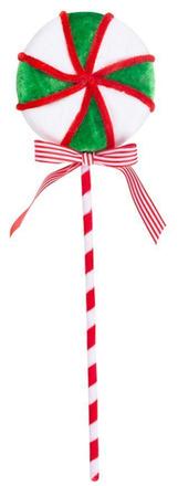 Dekorácia vianočné lízatko - skladom,