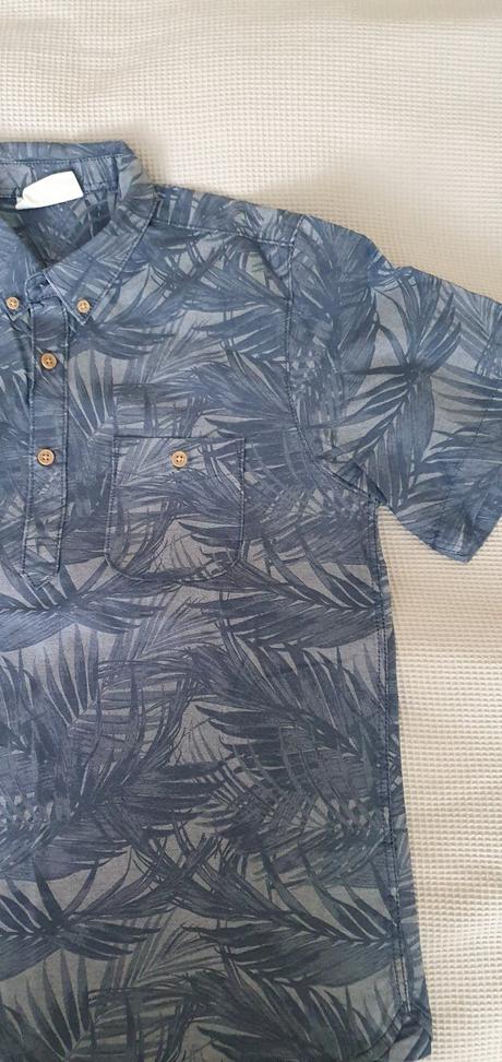 Letná chlapčenská polokošeľa " tropical", h&m,158