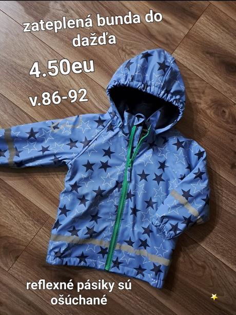 Zateplená bunda do dažďa, 86
