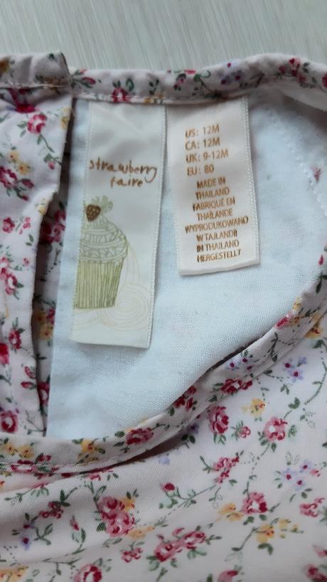 Šaty strawberry faire, 80