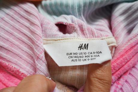 Vrúbkovaná súprava h&m, h&m,140