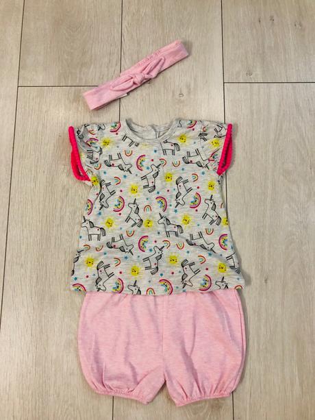 Letný komplet, primark,74