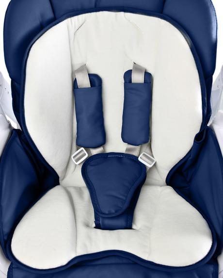 Caretero detská jedálenská stolička 2v1 indigo nav, caretero