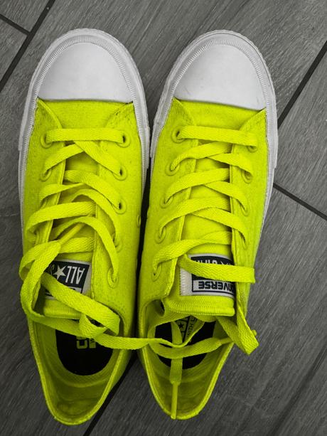 Neonovo-žlté tenisky converse, converse,36