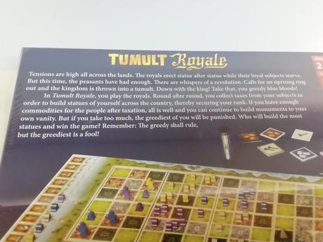 Tumult royale in english, 