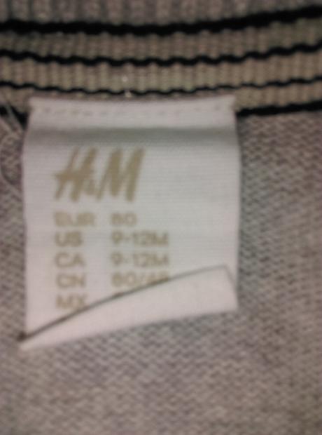 Svetrík, h&m,80