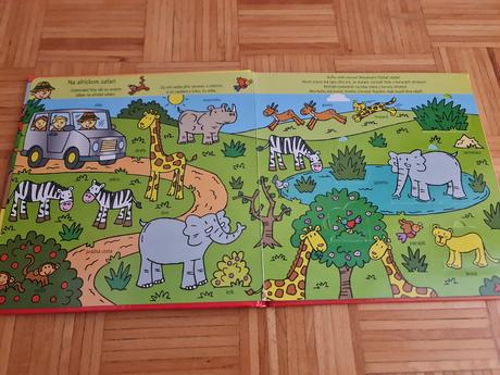 V divočine - kniha s okienkami, 