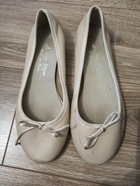 Kožené baleriny, 35