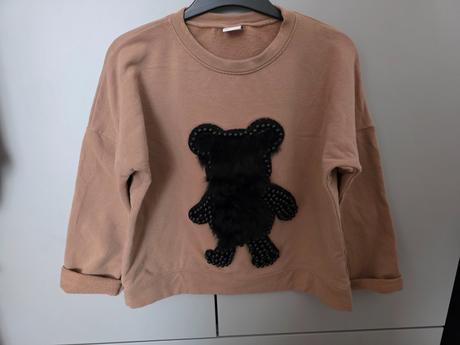 Mikina s chlpatým medvedikom, ovs,140
