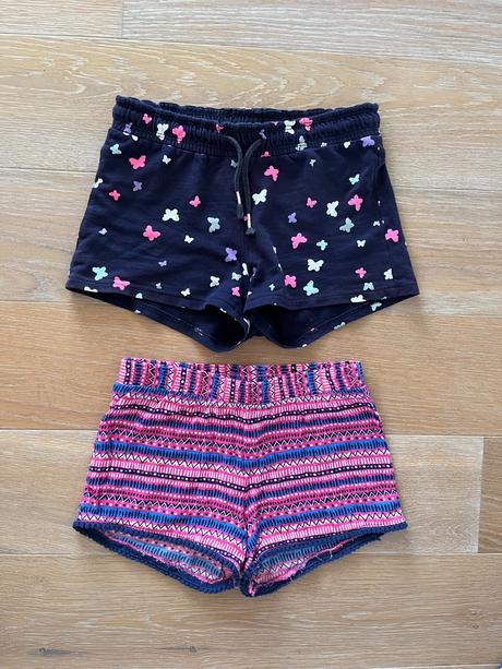 Šortky 2ks, 122/138, h&m,122