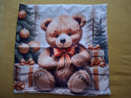 Vianočný poťah na vankuŝ, šírka (cm): 45,dĺžka (cm): 40