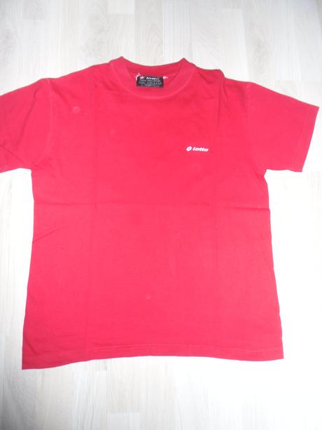 Červené tričko lotto/italian sport design/, lotto,164