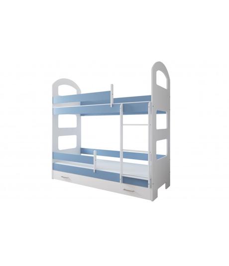 Poschodová posteľ juraj, šírka (cm): 80,dĺžka (cm): 160