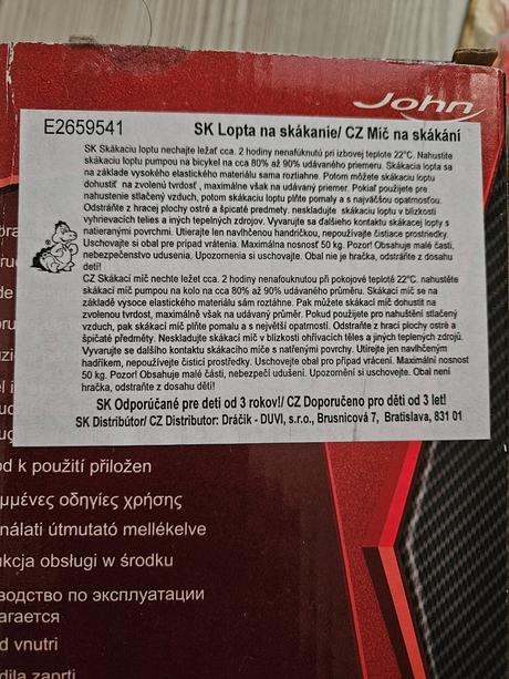 Skákacia lopta mcqueen, 