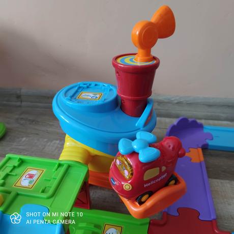 Toot toot airport set aj s vrtulnikom,