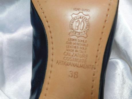 Casanova luxusne kožene topanky, 38