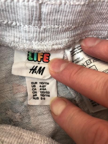 Letné pyžamo zn. h&m, h&m,110