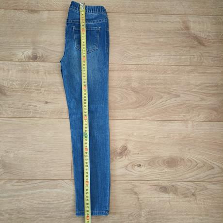 Riflové legíny h&m, mäkkučké, 2kusy, veľ.116, h&m,116
