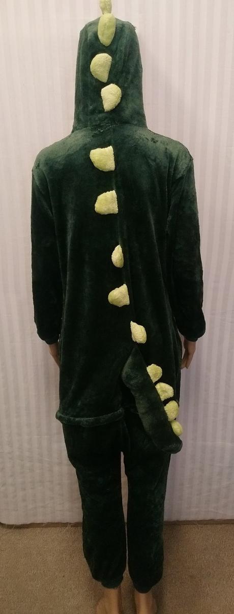 Kostým fleesový overal dinosaurus, s, m, l,