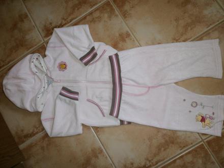 Velúrová súprava s mackom pooh, disney,74