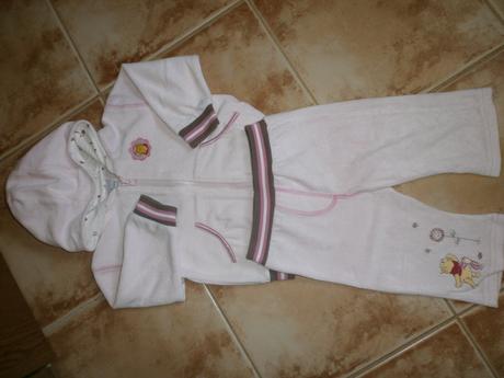 Velúrová súprava s mackom pooh, disney,74