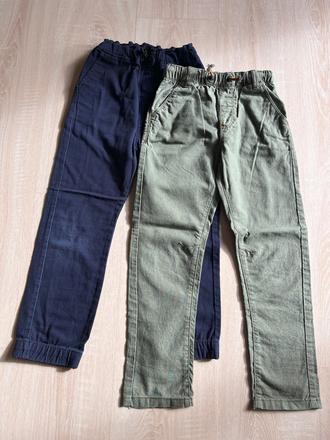 2ks letne tenke nohavice, next,116
