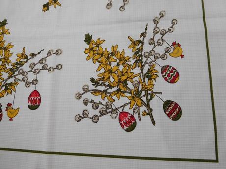 Obrus veľkonočný-163  x  139 cm,, 