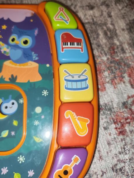 Knižka vtech, psík tiny love,