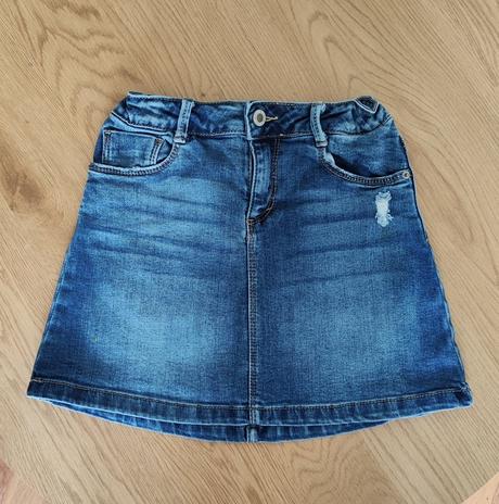 Riflová suknička zara, zara,134