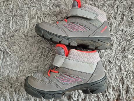 Detská turistická obuv polovysoká veľ. 25, quechua,25