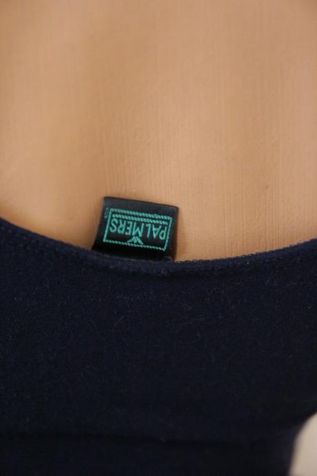 Tmavo modrý body top, palmers, s/m, palmers,s