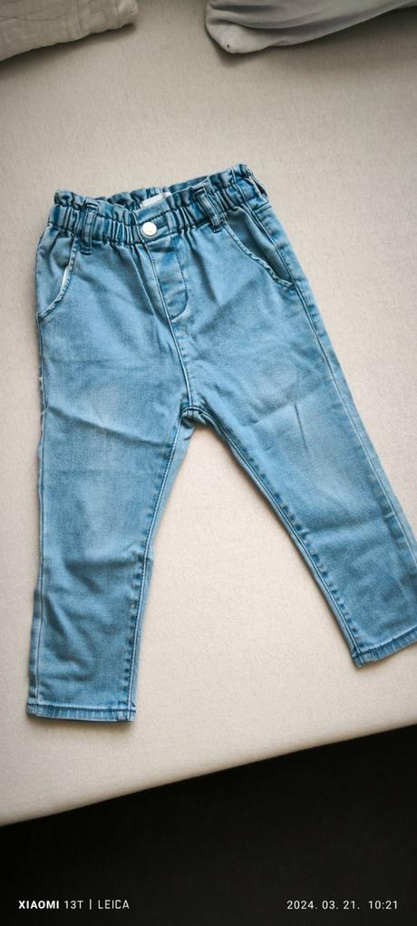 Riflové nohavice zara, zara,92