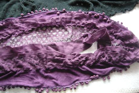 2 pekné dlhé šály, xxxl