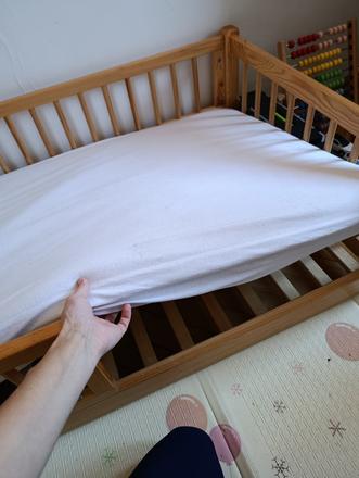 Detská posteľ montessori, šírka (cm): 70,dĺžka (cm): 140