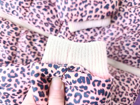 Tigrovaná zimná bundička, lupilu,110