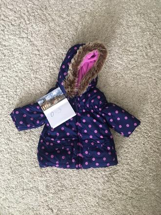Zimna bunda 0-3m, f&f,62