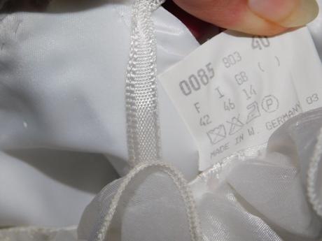 Luxusne svadobne vintage šaty, 38