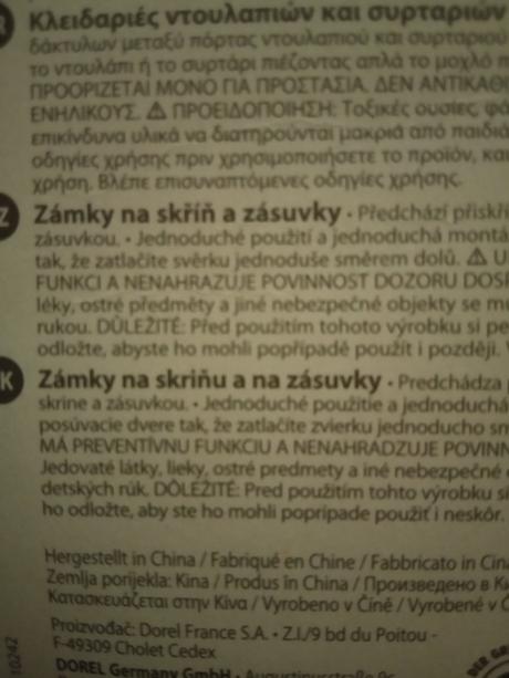 Predám  zámky na zasuvky, 