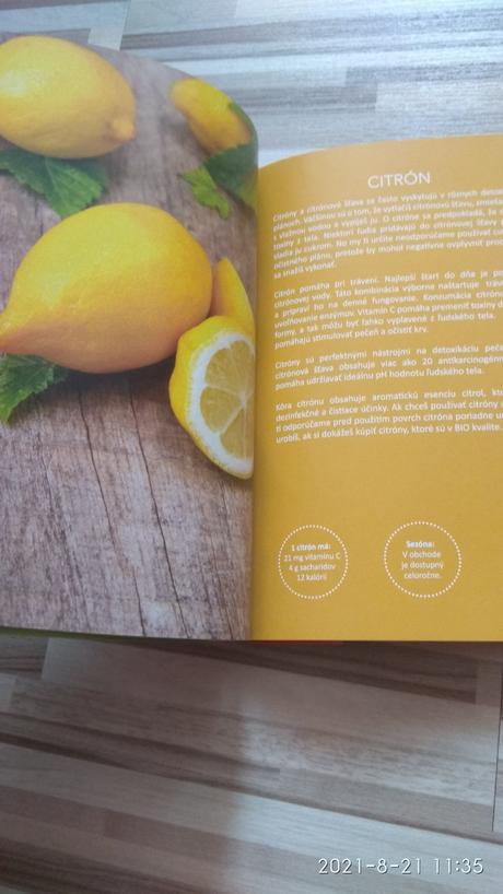 Kniha čas na detox, 