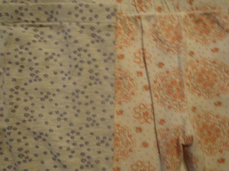 Legíny bledomodré a ružové, f&f,86