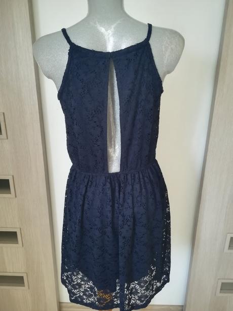 Čipkované šaty, h&m,m