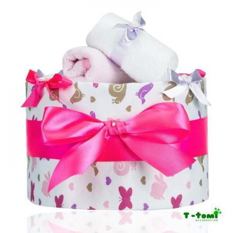 Plienková torta lux ružová, 