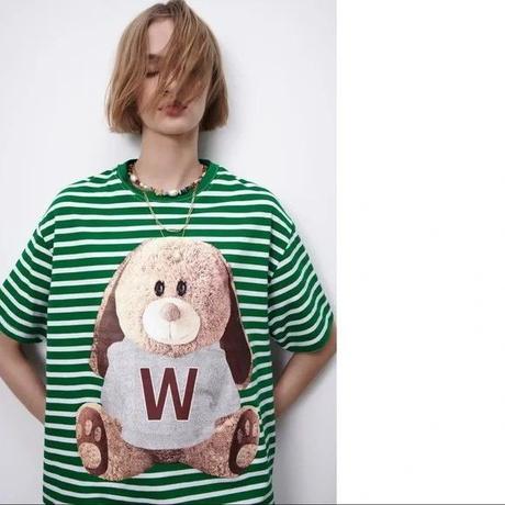 Zara stylove,moderne pruzkovane trickove saty m/l, zara,m